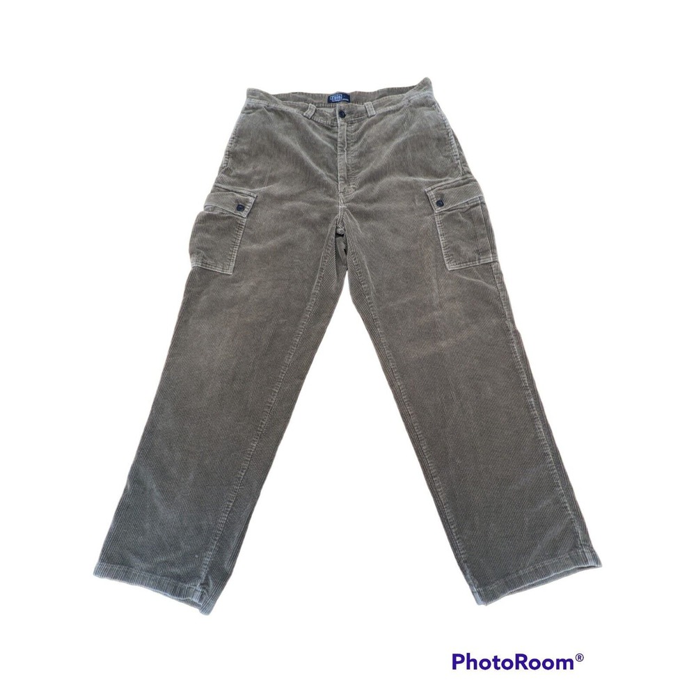 Polo by Ralph Lauren Men's Medium Brown Utility Cargo Pants 36x32